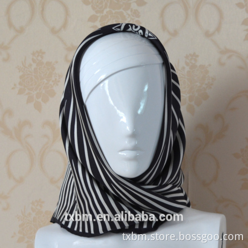 Saudi Arabia 100% silk hijab headscarf